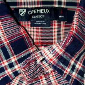 Cremieux Long Sleeve Button Up Large